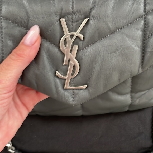 Saint Laurent Lou puffer lambskin size small - Picture 4 of 10